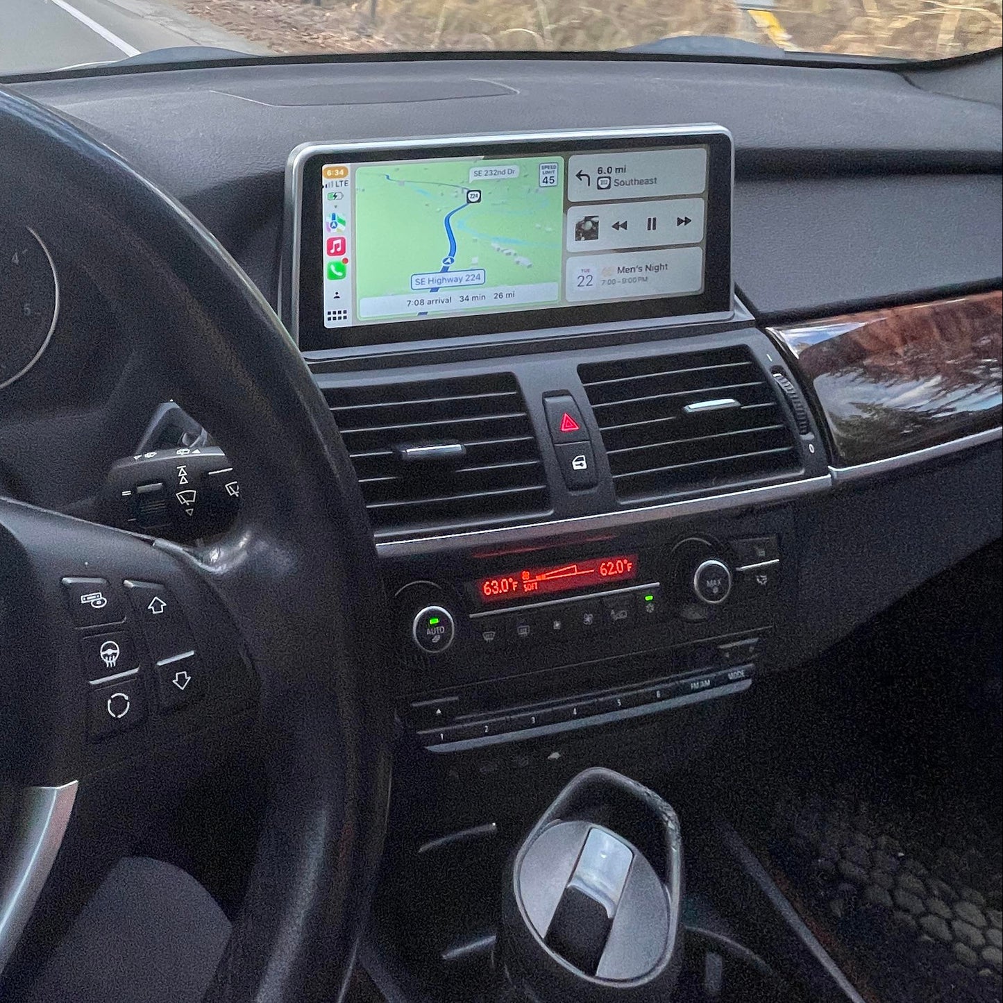 BMW E70/E71 E-sarjan Carplay/Android Auto näyttö