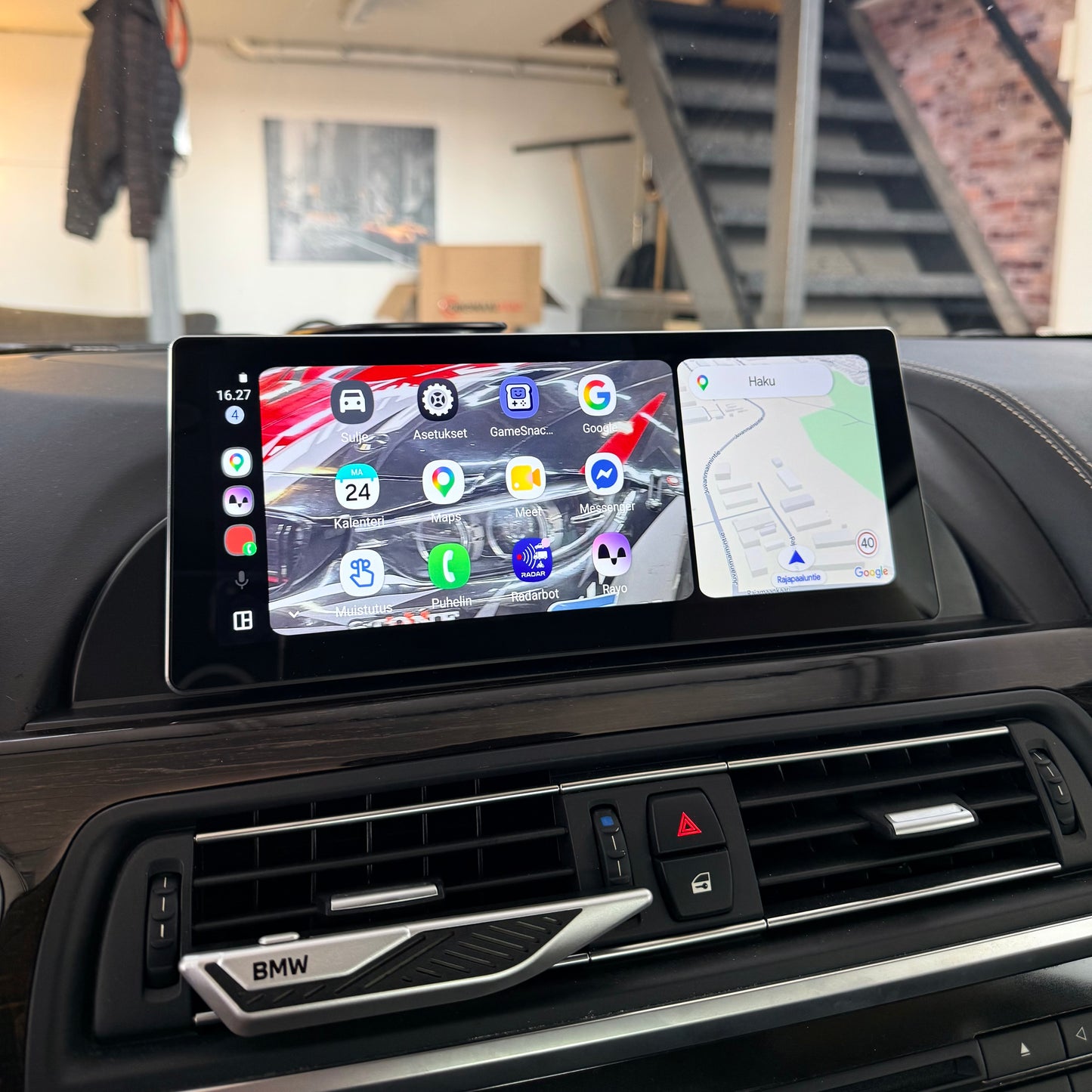 BMW F06/F12/F13 Carplay/Android Auto näyttö