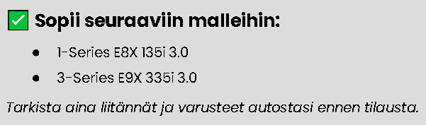 BMW N54 07-11 Cold Air Intake