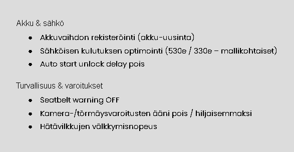 BMW Bimmercode ohjelmointi