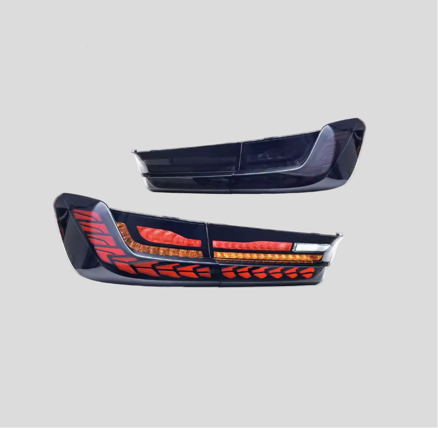 BMW G20 OLED-takavalot (tummennetut)