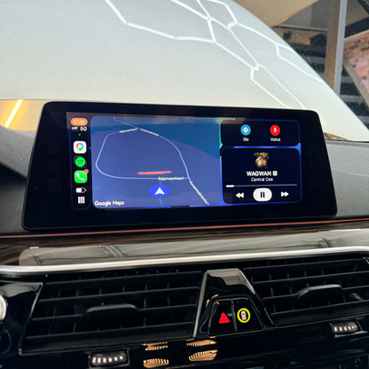 BMW Carplay iDrive aktivointi OEM näyttöön (Fullscreen)