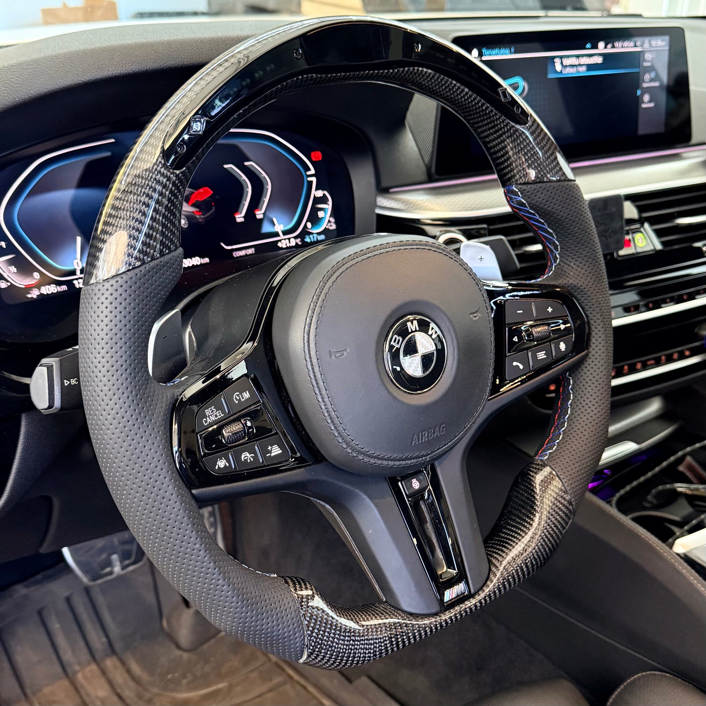 BMW G-sarjan M sport CUSTOM ohjauspyörä