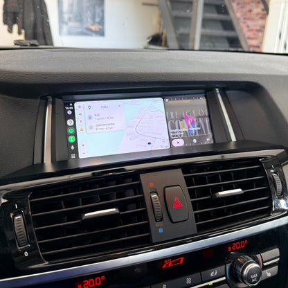 BMW F25/F26 F-sarjan Carplay/Android Auto näyttö