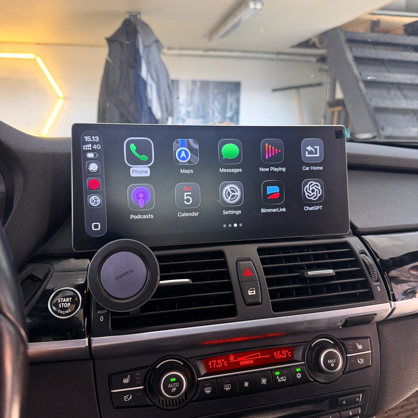 BMW E70/E71 Carplay/Android Auto näyttö