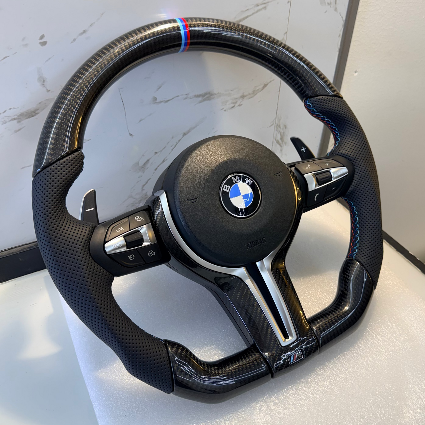 BMW F-sarjan M sport hiilikuituohjauspyörä