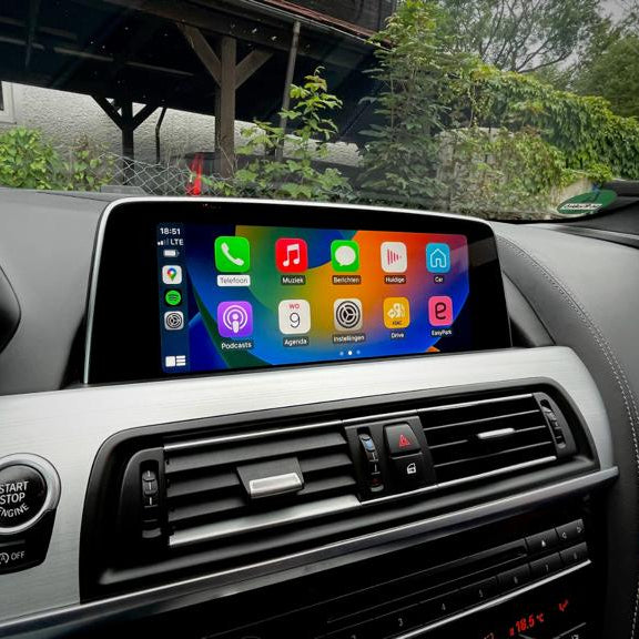 BMW F12/F13 Carplay/Android Auto näyttö