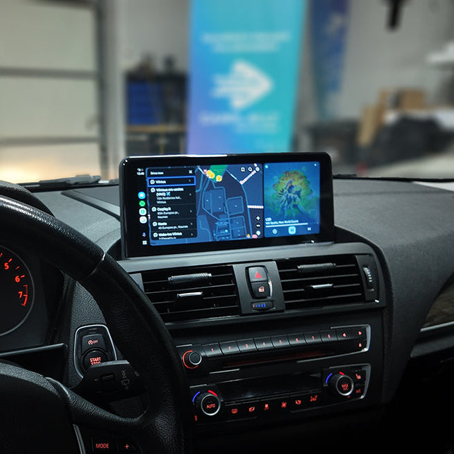 BMW 1 ja 2 F-sarjan Carplay/Android Auto näyttö