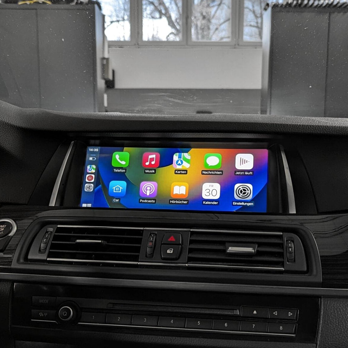 BMW 5 ja 7 F-sarjan Carplay/Android Auto näyttö