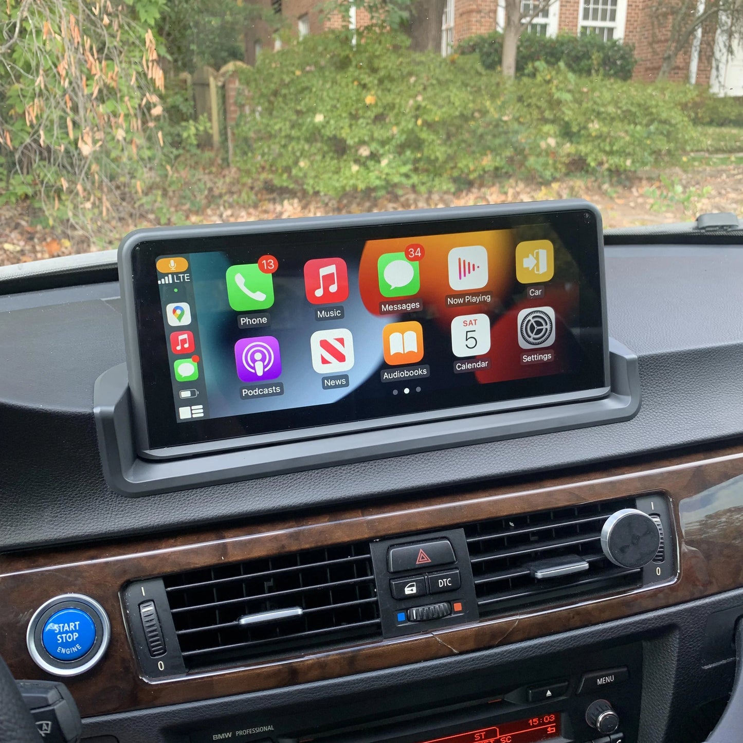 BMW E90/E91 Carplay/Android Auto näyttö