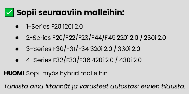 BMW F2X/F3X B48 Cold Air Intake