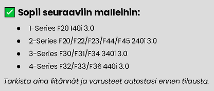 BMW F2X/F3X B58 Cold Air Intake