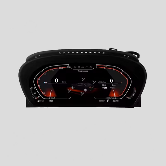 BMW E-sarjan digitaalinen mittaristo