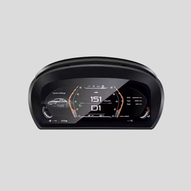 BMW E-sarjan digitaalinen mittaristo