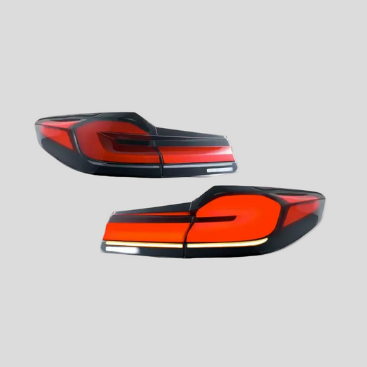 BMW G30/F90 LCI-look LED-takavalot (tummennetut)