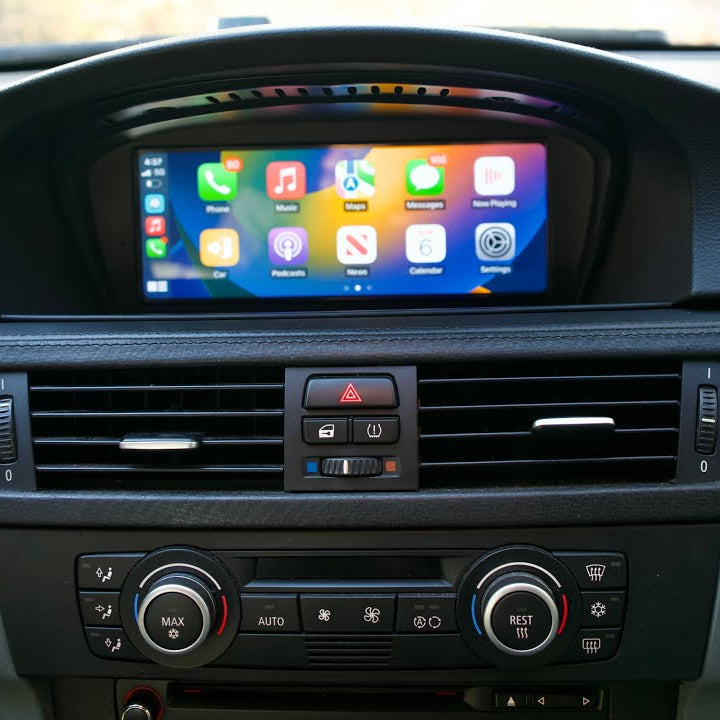 BMW E60 ja E90 Carplay/Android Auto näyttö